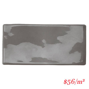 Victiles Tile LUX SMO76G LUXE SMOKE GREY 76x152x9MM GLOSS