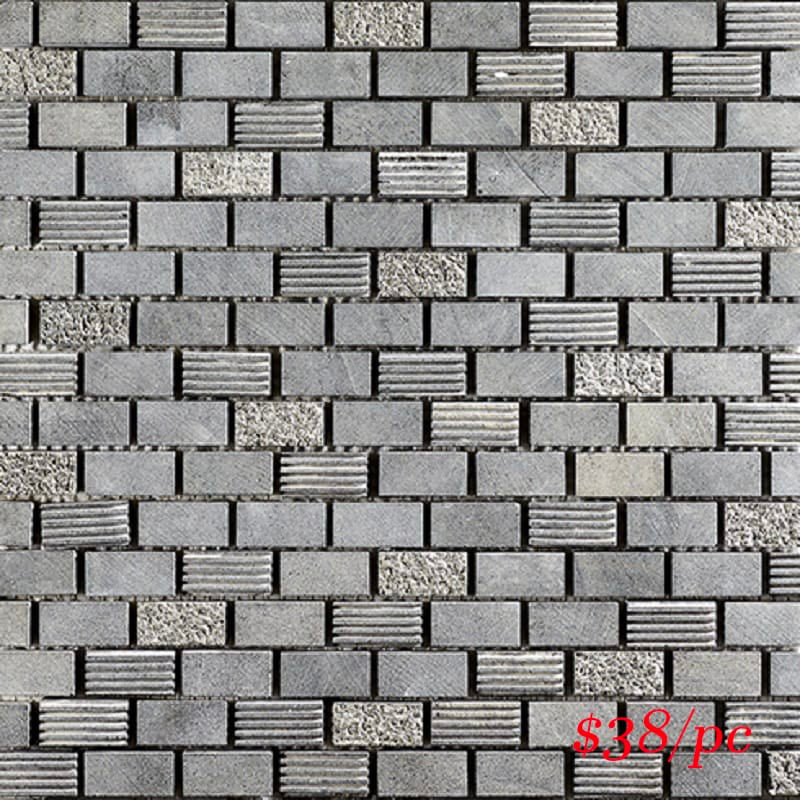 Victiles Tile NATTOUBLU15308 NATURAL TOUCH BLUESTONE 15mmX30mmX8mm (290X305mm)