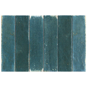 Victiles Tile OTWAY SUBWAY TILES - DARK BLUE 60X240MM GLOSS