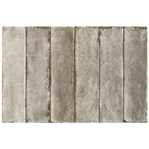 Victiles Tile OTWAY SUBWAY TILES - GREY 60X240MM GLOSS