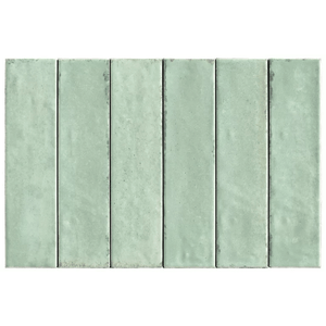 Victiles Tile OTWAY SUBWAY TILES - LIGHT GREEN 60X240 GLOSS