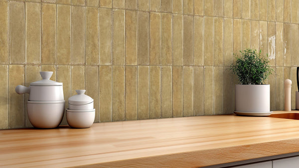 Victiles Tile OTWAY SUBWAY TILES - PISTACHIO 60X240mm GLOSS