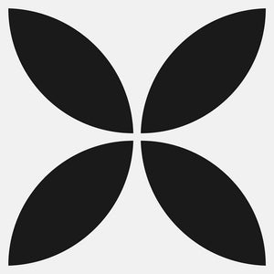 Victiles Tile PICASSO CLASSIC BLK & WHT 200X200