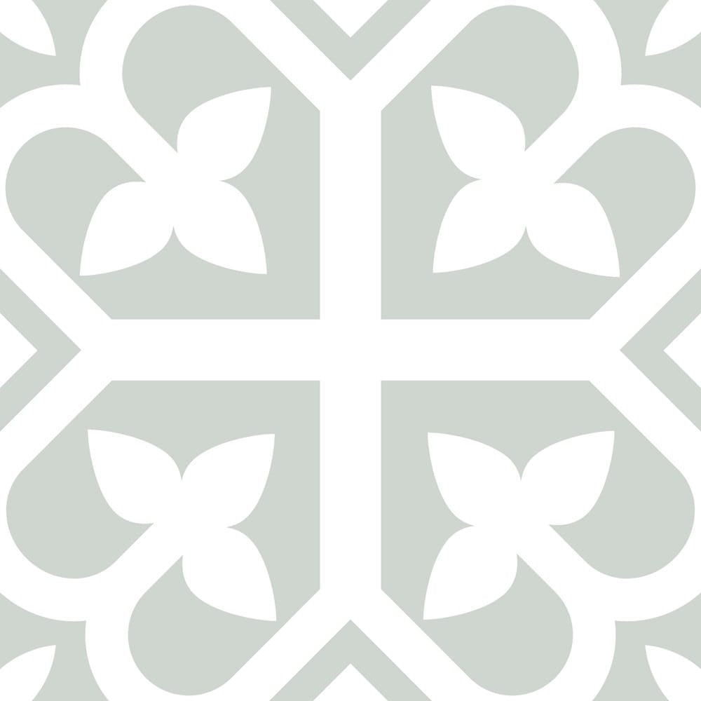 Victiles Tile PICASSO EVO BLOOM PALE GREEN 200X200