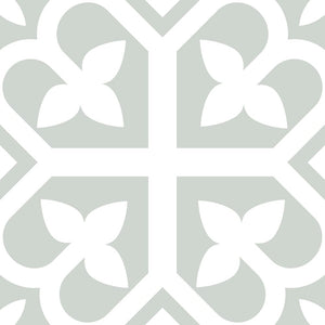 Victiles Tile PICASSO EVO BLOOM PALE GREEN 200X200