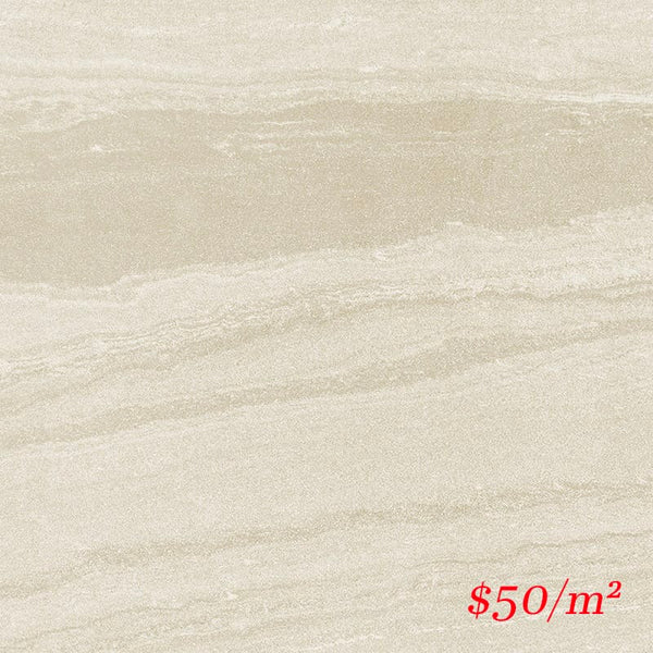 Victiles Tile SHA CRM60MS SHADOW CREAM 600X600MM P4 MATT SMOOTH GRIP