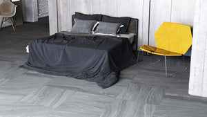 Victiles Tile SHA DGY36L SHADOW DR GREY 300X600MM LAPPATO
