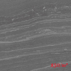 Victiles Tile SHA DGY60L SHADOW DR GREY 600X600MM LAPPTO