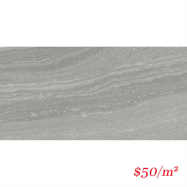 Victiles Tile SHA LGY459MS SHADOW LT GREY 450X900MM P4 MATT SMOOTH GRIP
