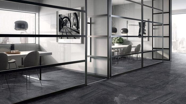 Victiles Tile SHE ANT60L SHELL ANTRACITA 600X600MM LAPATTO