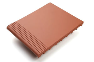 Victiles Tile 3ALIRDSTP ALICE RED TERRACOTTA STEPTREAD 300X300