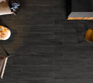 Victiles Tile T/EVWC20120 ENTIVA EVER WOOD CHARCOAL 200*1200 REC.