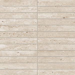 Victiles Tile T/TVCSMMOS ENTIVA TRAVERTINE VEIN CUT SAND MATT P4 MOSAIC 298*298 MM
