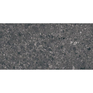 Victiles Tile TER CHA36M SWC TERRAZZO CHARCOAL 300X600MM MATT R10