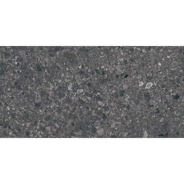 Victiles Tile TER CHA36M SWC TERRAZZO CHARCOAL 300X600MM MATT R10