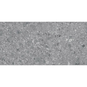 Victiles Tile TER GRY36M SWC TERRAZZO GREY 300X600MM MATT R10