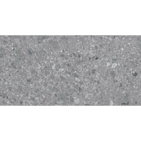 Victiles Tile TER GRY36M SWC TERRAZZO GREY 300X600MM MATT R10