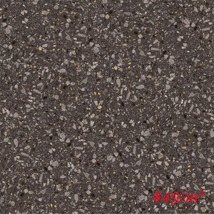 Victiles Tile TES NER60M SWC TERRAZZO STONE NERO 600X600MM MATT