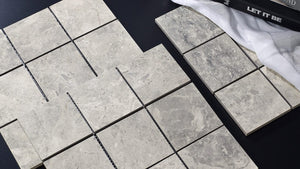 Victiles Tile TUNDRA GREY FRENCH PATTERN MATT SMOOTH GRIP