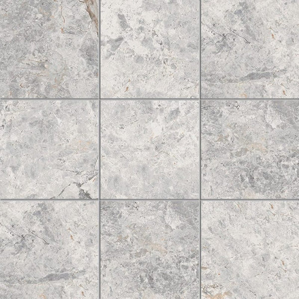 Victiles Tile TUNDRA GREY SQUARE 98X98MM MOSAIC MATT SMOOTH GRIP