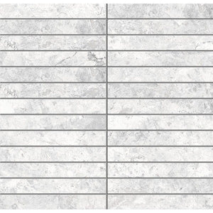 Victiles Tile TUNDRA WHITE FINGER 20X145MM MOSAIC MATT SMOOTH GRIP