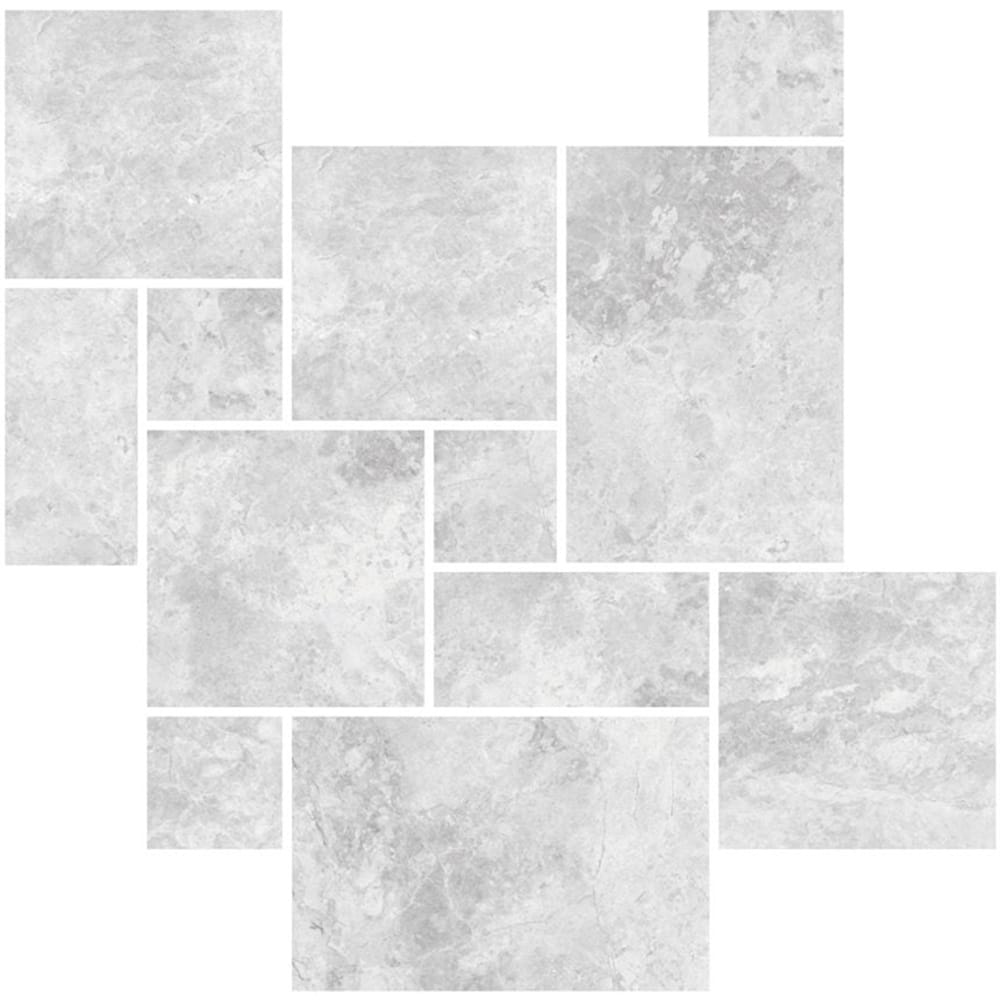 Victiles Tile TUNDRA WHITE FRENCH PATTERN MATT SMOOTH GRIP