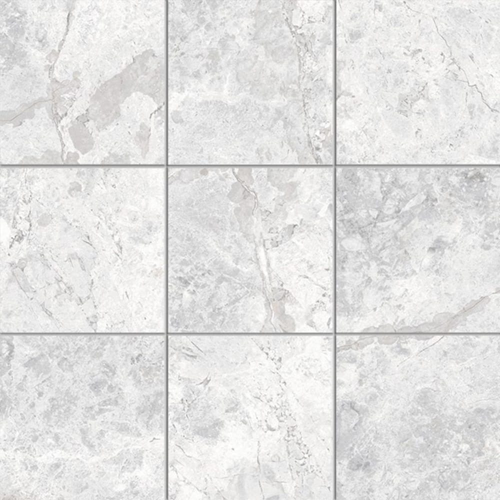 Victiles Tile TUNDRA WHITE SQUARE 98X98MM MOSAIC MATT SMOOTH GRIP
