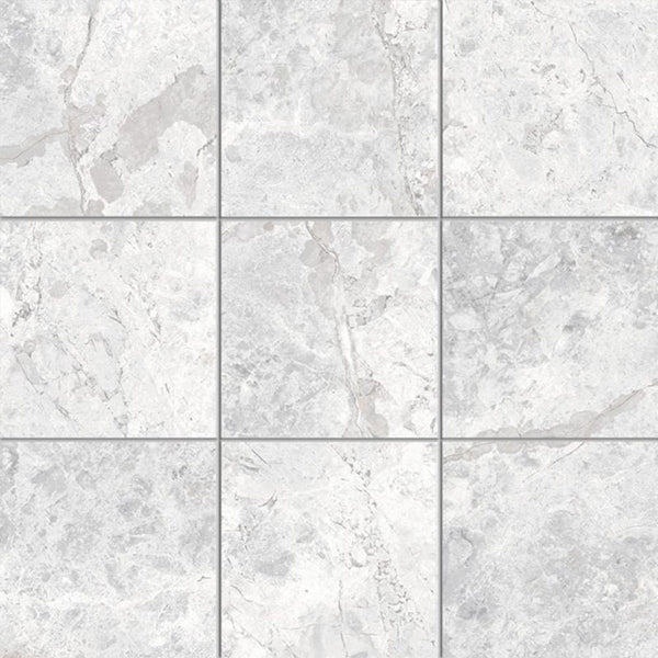 Victiles Tile TUNDRA WHITE SQUARE 98X98MM MOSAIC MATT SMOOTH GRIP
