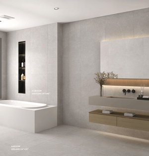 Victiles Tile VICTILES BARSOOM Grey Matt P4 Porcelian Tile 600X600mm