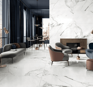 Victiles Tile VICTILES Carrara Marble 600X600mm Polished Porcelian Tile
