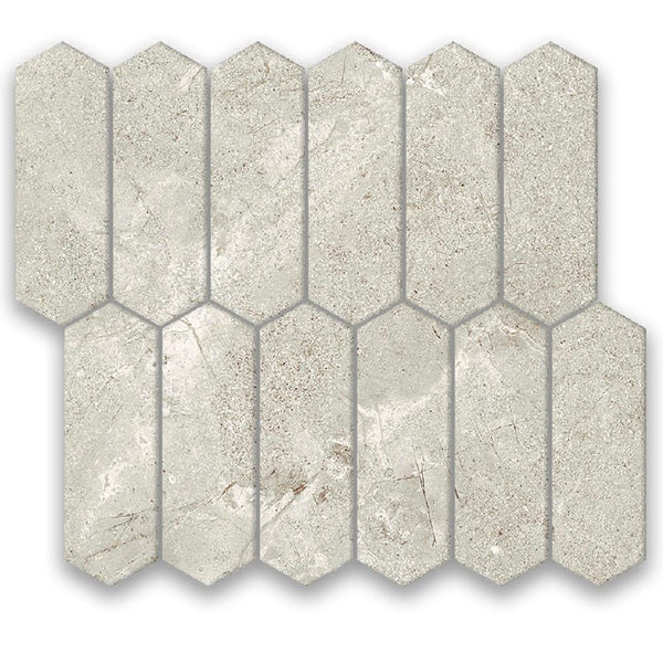 VICTILES Tile VT-MR713-4 ORBAT LIGHT GREY MOSAIC 300X269MM -ARROW