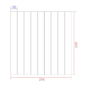 VICTILES Tile VT-MR713-8 ORBAT LIGHT GREY MOSAIC 300X269MM -STRIP