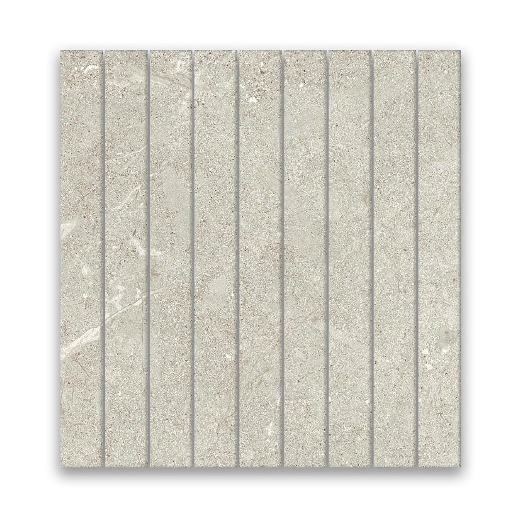 VICTILES Tile VT-MR713-8 ORBAT LIGHT GREY MOSAIC 300X269MM -STRIP