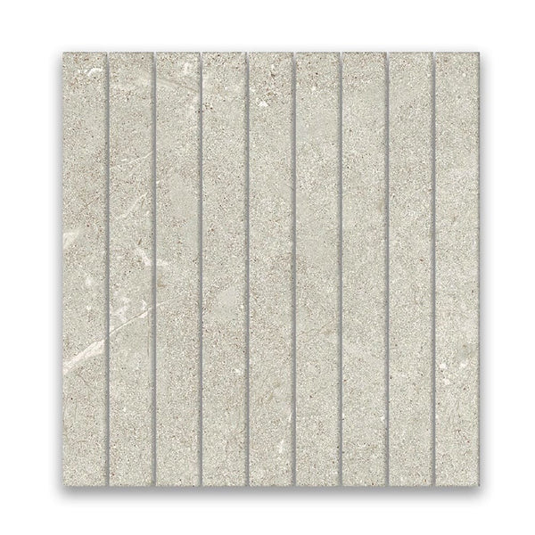 VICTILES Tile VT-MR713-8 ORBAT LIGHT GREY MOSAIC 300X269MM -STRIP