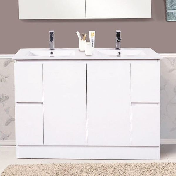 Victiles Vanities BVN-1200DB Rio Freestanding Vanity 1200MM Double Bowl