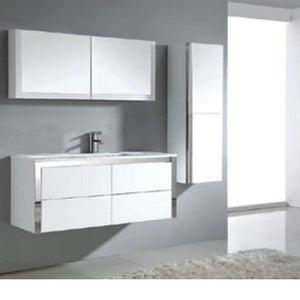 Victiles Vanities NIKO 1200 Wall Hung Vanity (with Tallboy, without Mirror)
