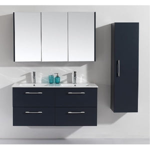Victiles Vanities SCURO 120 Wall Hung Vanity including Mirror & Tallboy