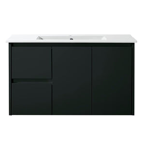 VICTILES WH8027-900WBM Willow Collection Vanity 900mm - Matt Black Single Bowl