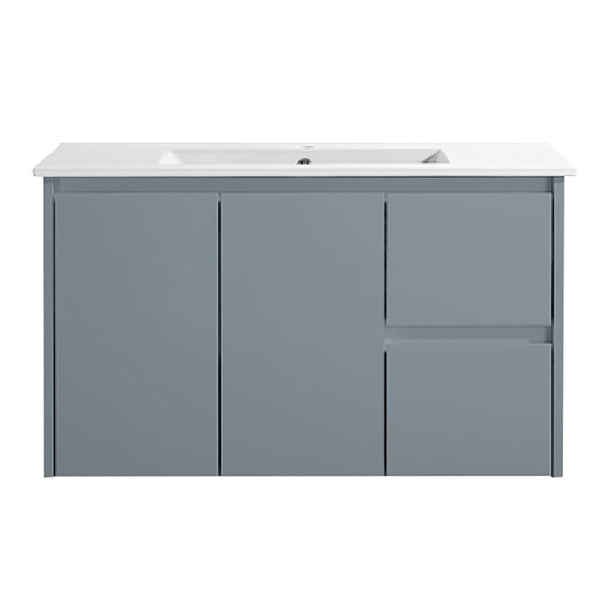 VICTILES WH8027-900WGM Willow Collection Vanity 900mm - Matt Grey Single Bowl