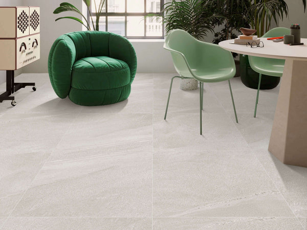 VL Tile T/ERSMGM3060 ENTIVA REAL STONE MID GREY MATT 300*600 REC.
