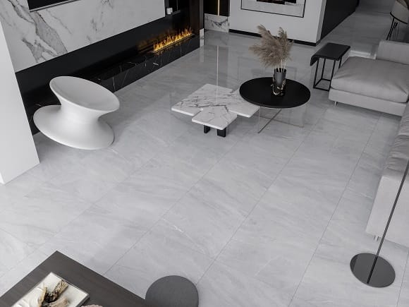 VL Tile T/ILMALGP3060 ENTIVA ILLINOIS LIGHT GREY POLISHED 300*600mm REC.