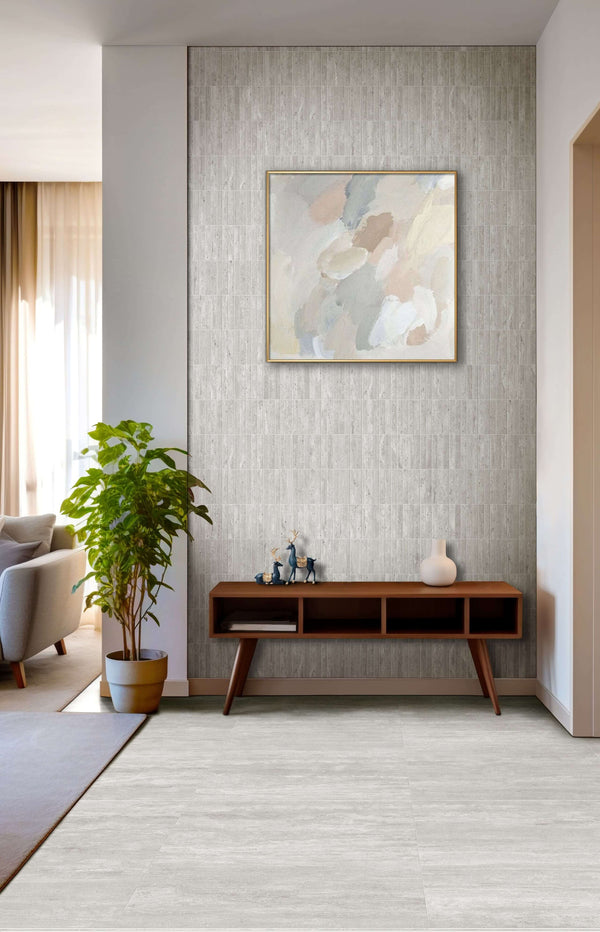 VL Tile T/TVCGM1060 ENTIVA TRAVERTINE VEIN CUT GREY MATT P4 100*600 REC.