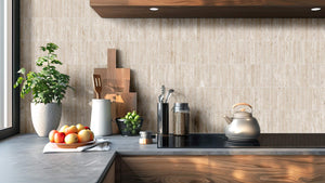 VL Tile T/TVCSM1060 ENTIVA TRAVERTINE VEIN CUT SAND MATT P4 100*600 REC.