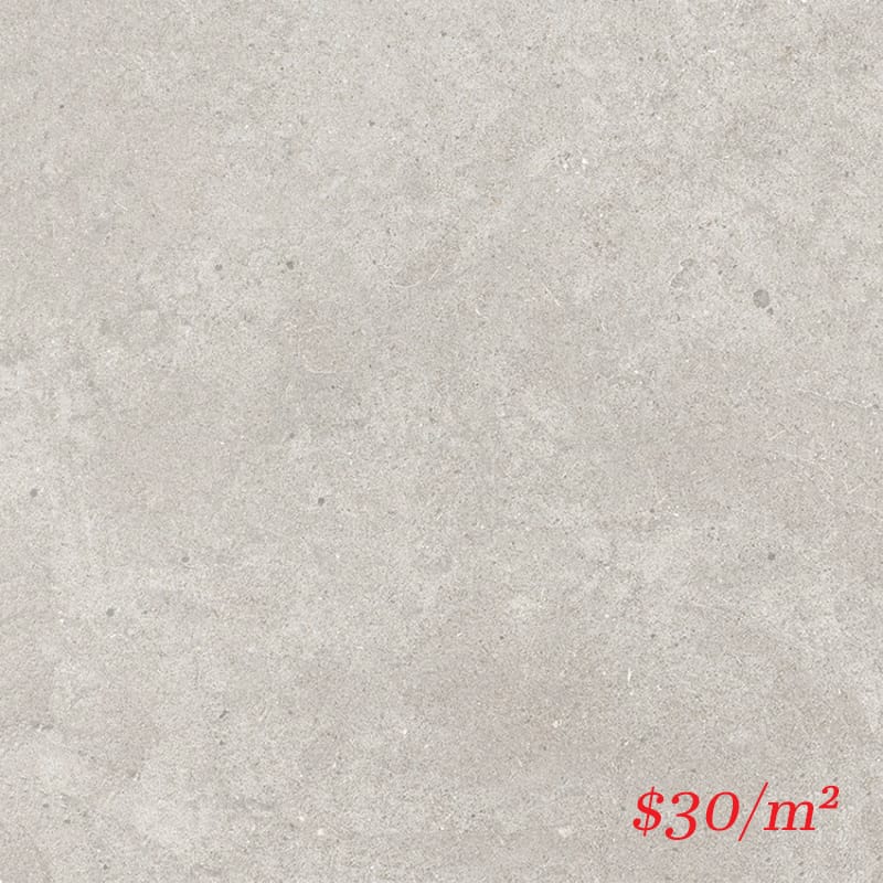 VL Tile VSTONE T/NOSIM6060	ENTIVA NORDIKA SILVER MATT 600*600mm REC.