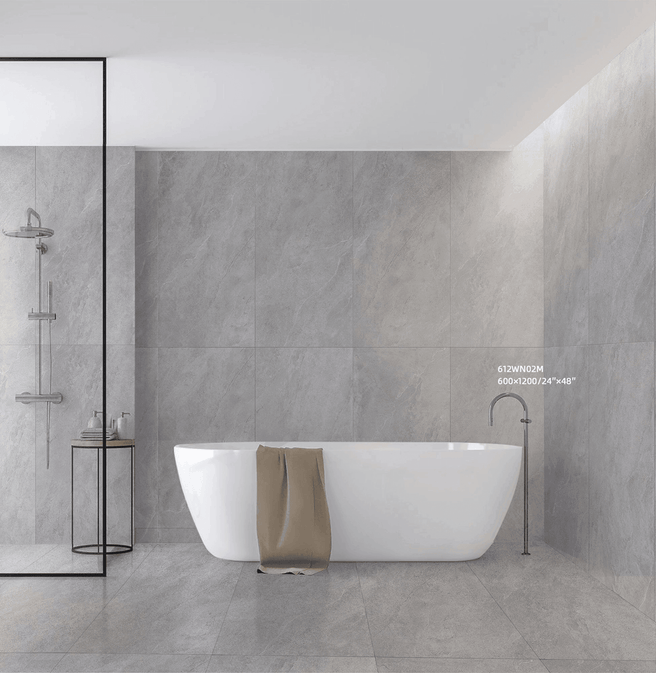 VICTILES WINS 600X600mm Matt P4 Porcelian Tile - Grigio