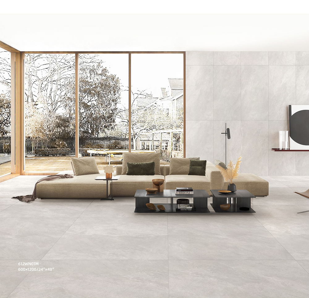 VICTILES WINS 600X600mm Matt Porcelian Tile - Moon