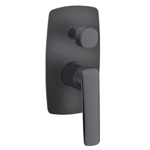 WMD204.06 Bellino Gun Metal Grey Wall Mixer Diverter