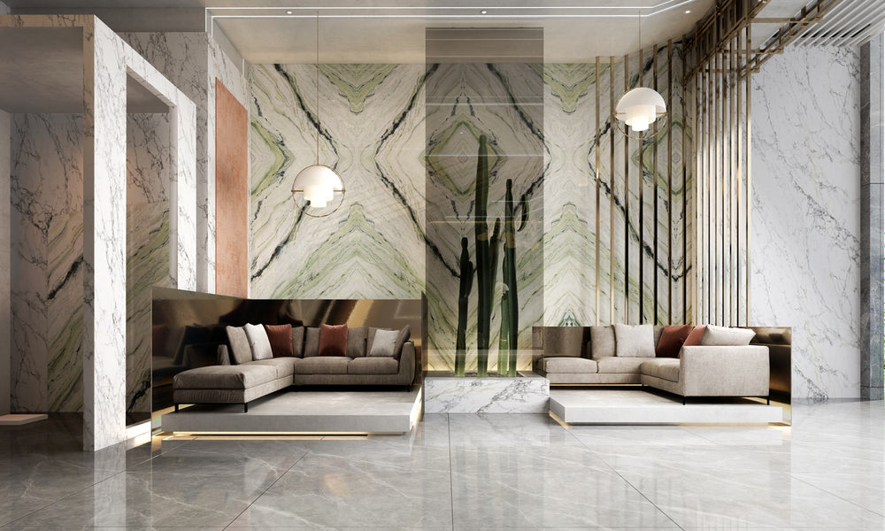 Grandeur Collection - SSG04 Amazon Emerald 3200x1600x12mm Matt Finish