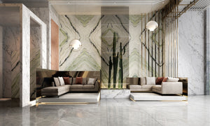 Grandeur Collection - SSG04 Amazon Emerald 3200x1600x12mm Matt Finish