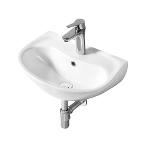 ZENMO Basins Wb 5035W MOBI Wall Hung Basin with Brackets 505x355x185MM